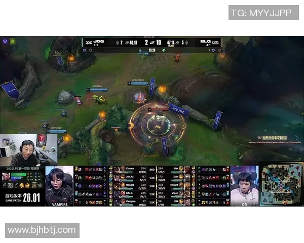 2026英雄联盟战术排行榜：JDG位居第9名